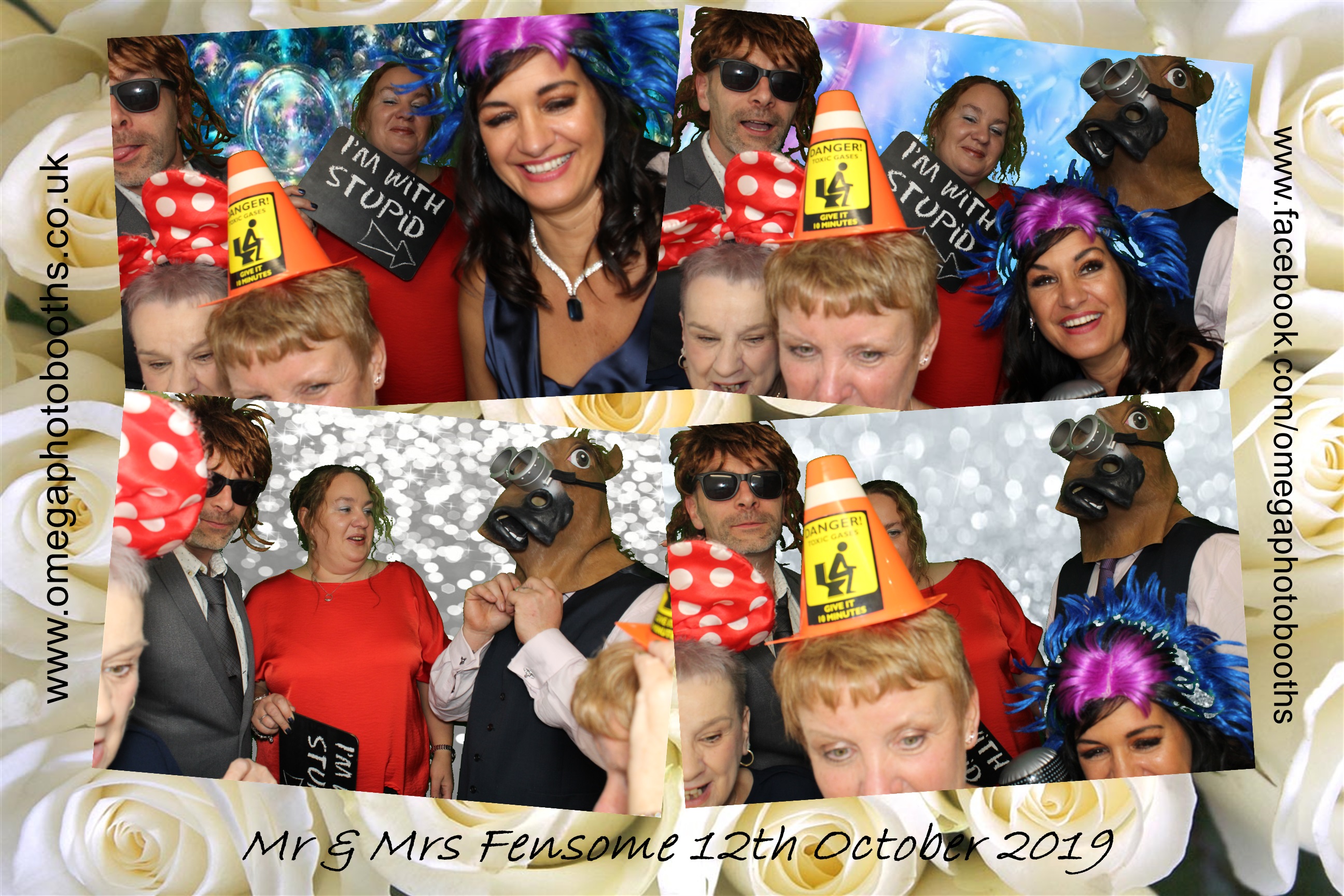 Mr & Mrs Fensome | View more photos from the event at gallery.omegaphotobooths.co.uk/u/Omega-Photobooths/Mr-Mrs-Fensome